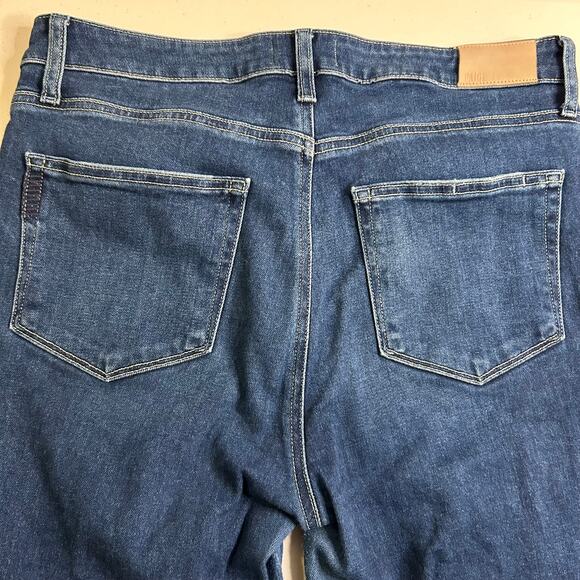 Paige Margot Ankle Lookout Destructed Jeans Womens 31 - Picture 10 of 16